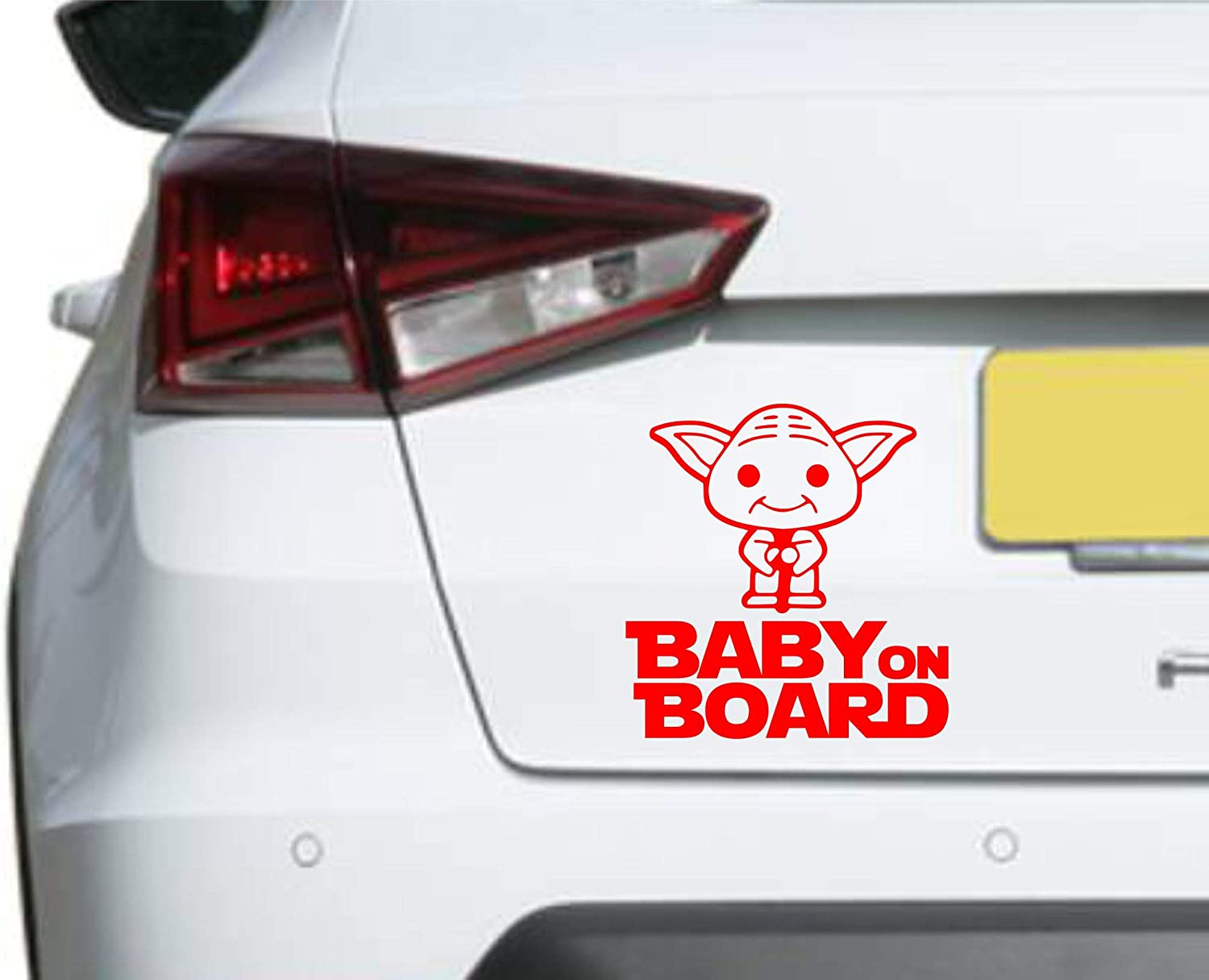 Baby Yoda on Board (01) Decal Mr Decals
