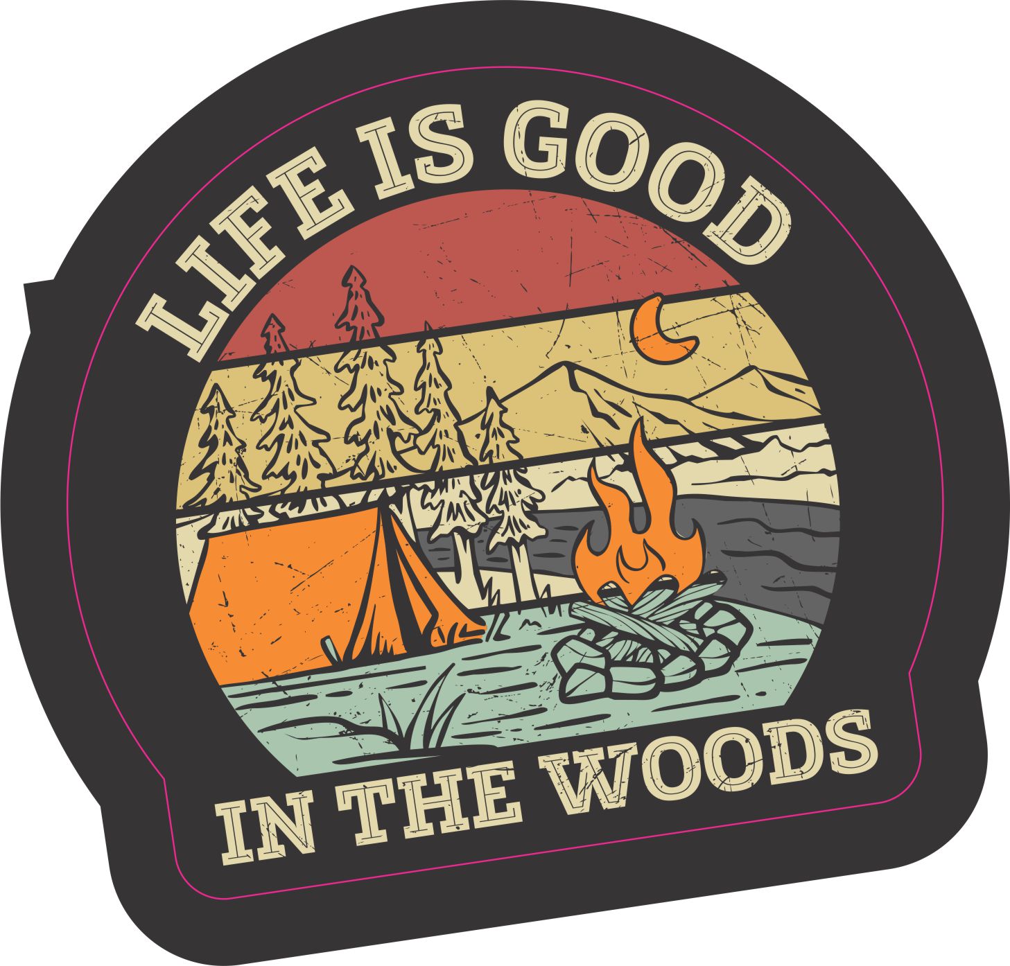 Van Life #10 – Life Is Good In The Woods - Mr Decals
